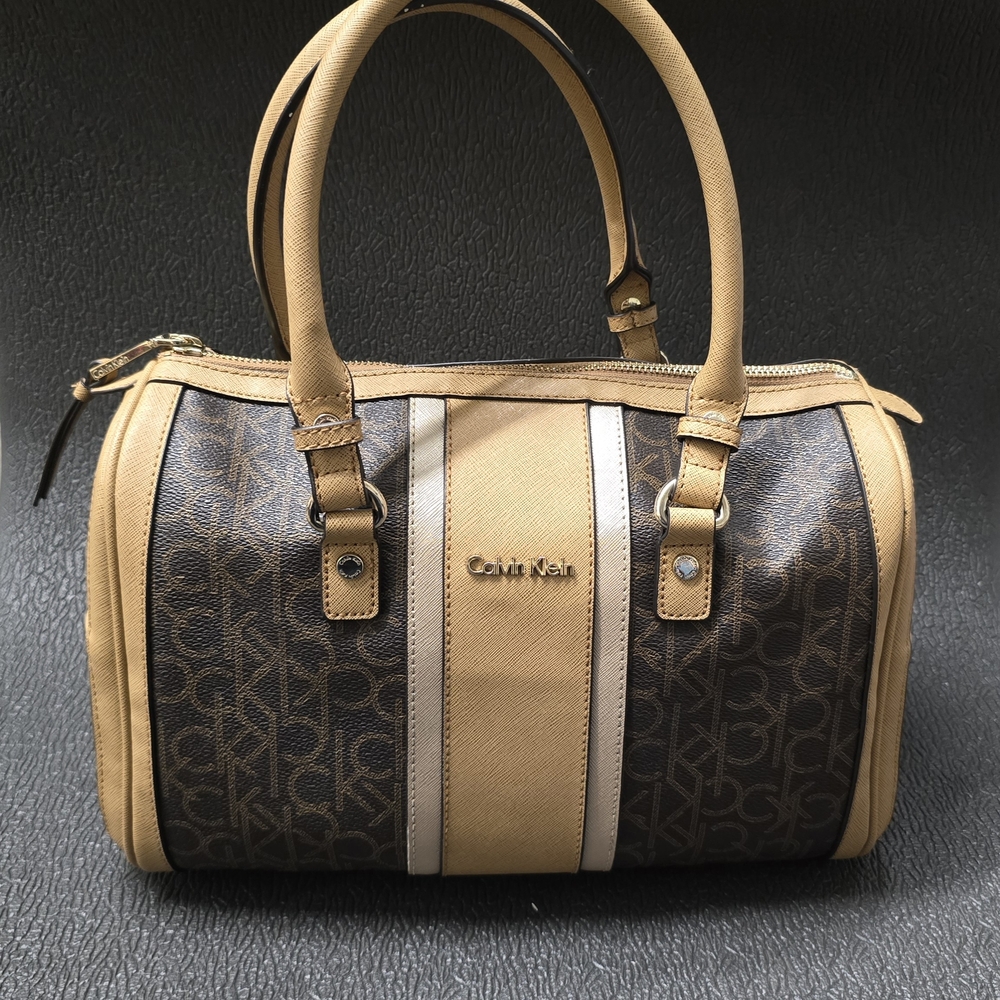 Calvin Klein Tan and Brown Women's Bag